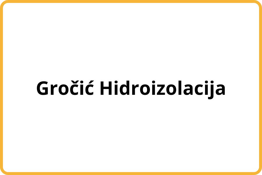 Hidroizolacija Gročić Zvezdara – Krovovi i Terase