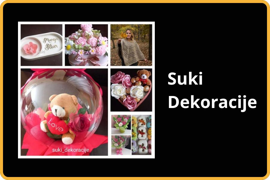 Suki Dekoracije Zvezdara – Pokloni, aranžmani, sveće