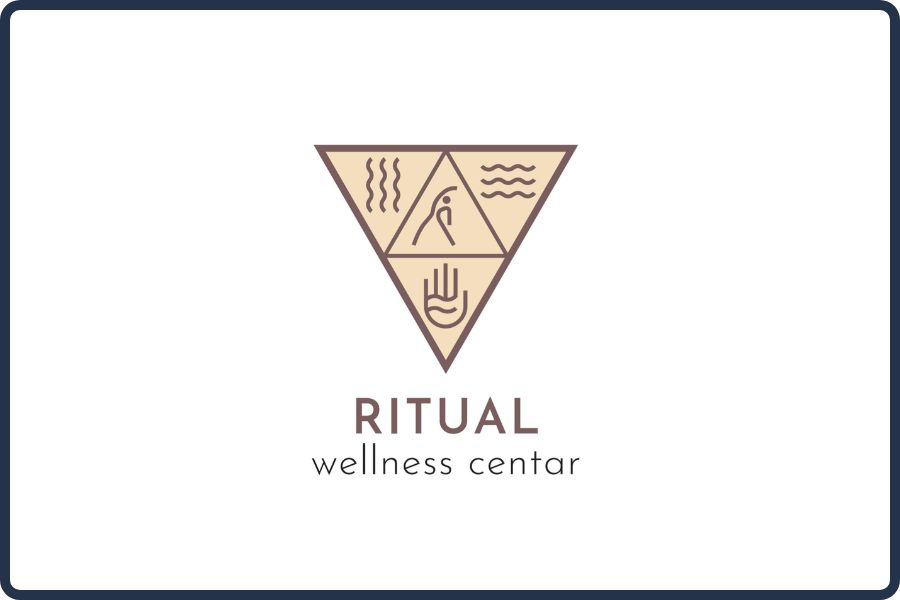 Logo Ritual Wellness Centar, wellness centra na Zvezdari sa teretanom, bazenom, spa zonom i masažama