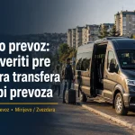 Mavako prevoz, transfer i kombi prevoz iz Mirijeva i Zvezdare za putnike koji žele da provere osnovne informacije pre dogovora.