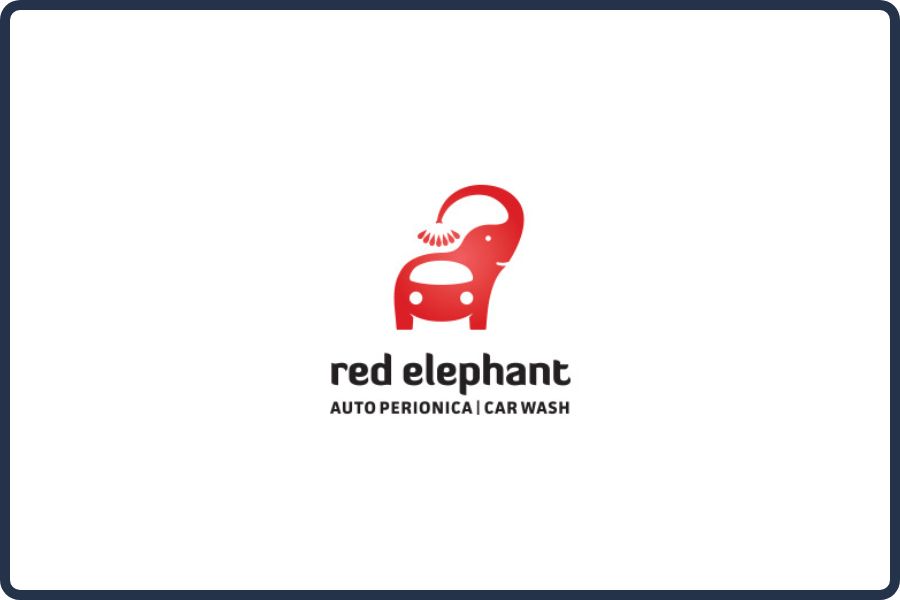 Red elephant u Beo shopping centru na Zvezdari